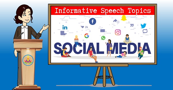 social media informative speech topics
